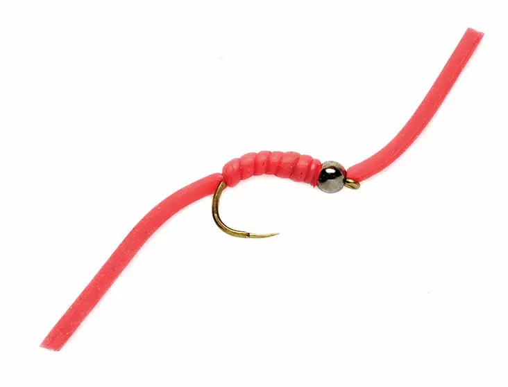 Wiggly Worm Red Barbless - Streamerit ja liitsit - 5054302048357 - 1