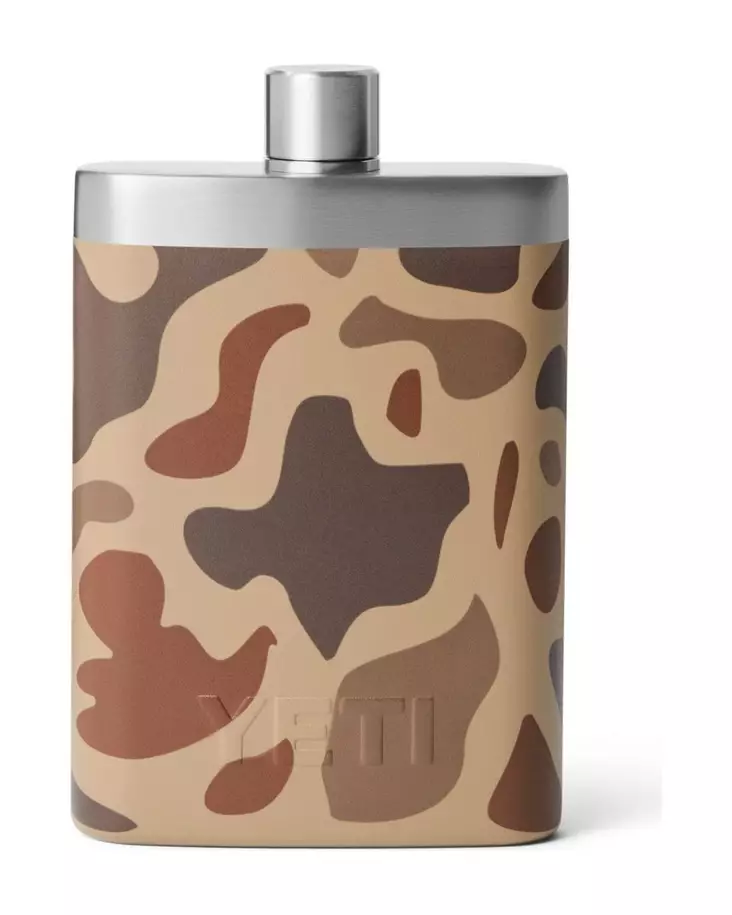 Yeti Rambler Flask Black Wetlands Camo - Termospullot ja -mukit - 888830409237 - 1