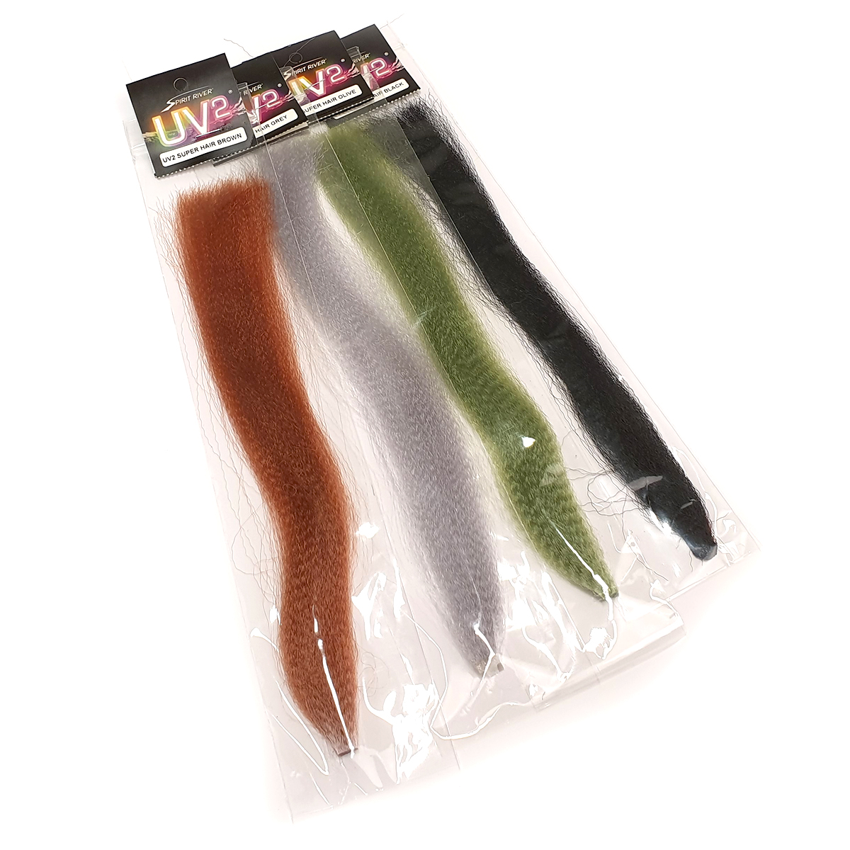 Spirit River UV2 Super Hair UV2 värjätty keinokuitu, perhonsidontaan