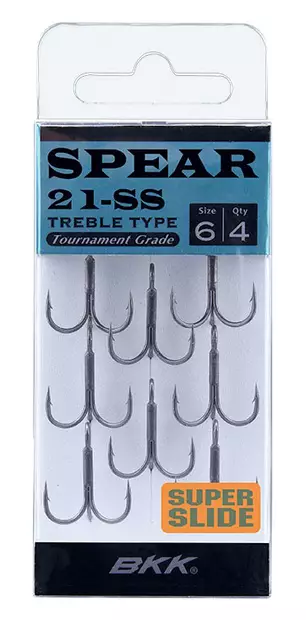 BKK Spear-21 SS Treble (old Fangs) - Uistinkoukut - 6939067093608 - 1