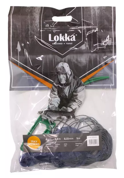 Lokka Täkyverkko 0,15 9mm 1m/5m - Verkot - 6418252809168 - 1