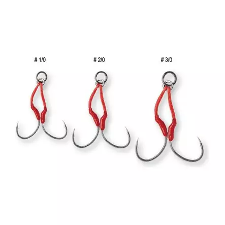 Savage Gear Bloody Assist SJ Double #1/0 - Koukut - 5706301781468 - 2