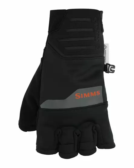Simms Windstopper Half-Finger Glove Black - Käsineet - 694264626788 - 1
