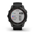 Garmin Fenix 7 Sapphire Solar Musta DLC-titaani ja musta hihna - GPS-paikannuslaitteet ja kellot - 0753759278168 - 8