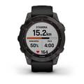 Garmin Fenix 7 Sapphire Solar Musta DLC-titaani ja musta hihna - GPS-paikannuslaitteet ja kellot - 0753759278168 - 6