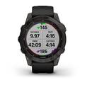 Garmin Fenix 7 Sapphire Solar Musta DLC-titaani ja musta hihna - GPS-paikannuslaitteet ja kellot - 0753759278168 - 9