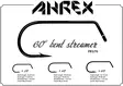 Ahrex 60 Degree Bent Streamer - Meriperhokoukut - 655043957028 - 3