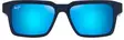 Maui Jim Kahiko - Matte Dark Blue Frame with Blue Hawaii Lens - Muovilinssit - 603429075668 - 2