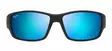 Maui Jim Local Kine - Soft Black Frame with Blue Hawaii Lens - Lasilinssit - 603429055578 - 2
