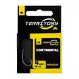 Mikado Territory Continental - Curve Shank -koukut - 5900637158608 - 2