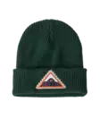 Patagonia Kids Logo Beanie Driftways Patch Cascade Green - Lippikset - 198077432838 - 1