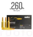 Sako Deerhead 260 Rem 10,1g 20pcs - Muut kiväärikaliiperit - 6438053996058 - 1