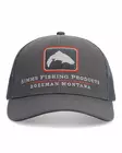 Simms Double Haul Icon Trucker Slate - Lippikset - 694264648858 - 1