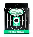 Tarkka Paikkatarra 11mm Musta - Paikkatarrat - 6410362412108 - 1