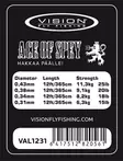 Vision Ace Leader 2-Pack 15' - Nylonkartioperukkeet - 6417512820608 - 3