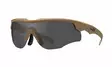 Wiley X WX Rogue Comm Grey & Clear & Light Rust - Matte Tan - Ampumalasit - 712316124348 - 5