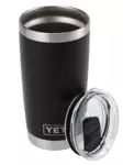 Yeti Rambler 20oz Tumbler Black - Termospullot ja -mukit - 888830306628 - 2