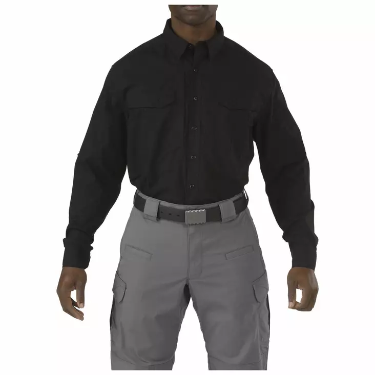 5.11 Stryke Shirt Black - Taktiset paidat - 888579822298 - 1