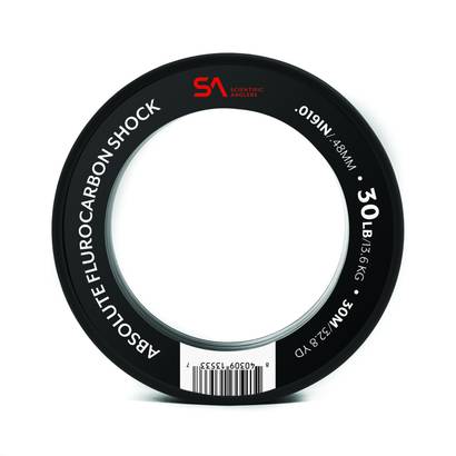 Scientific Anglers Absolute Fluorocarbon Shock Tippet - Fluorocarbon-perukesiimat - 840309135658 - 1