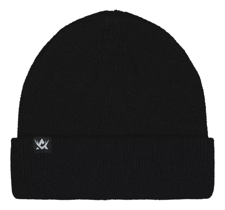 Alaska Merino Beanie Black - Metsästäjän päähineet - 6438347050718 - 1