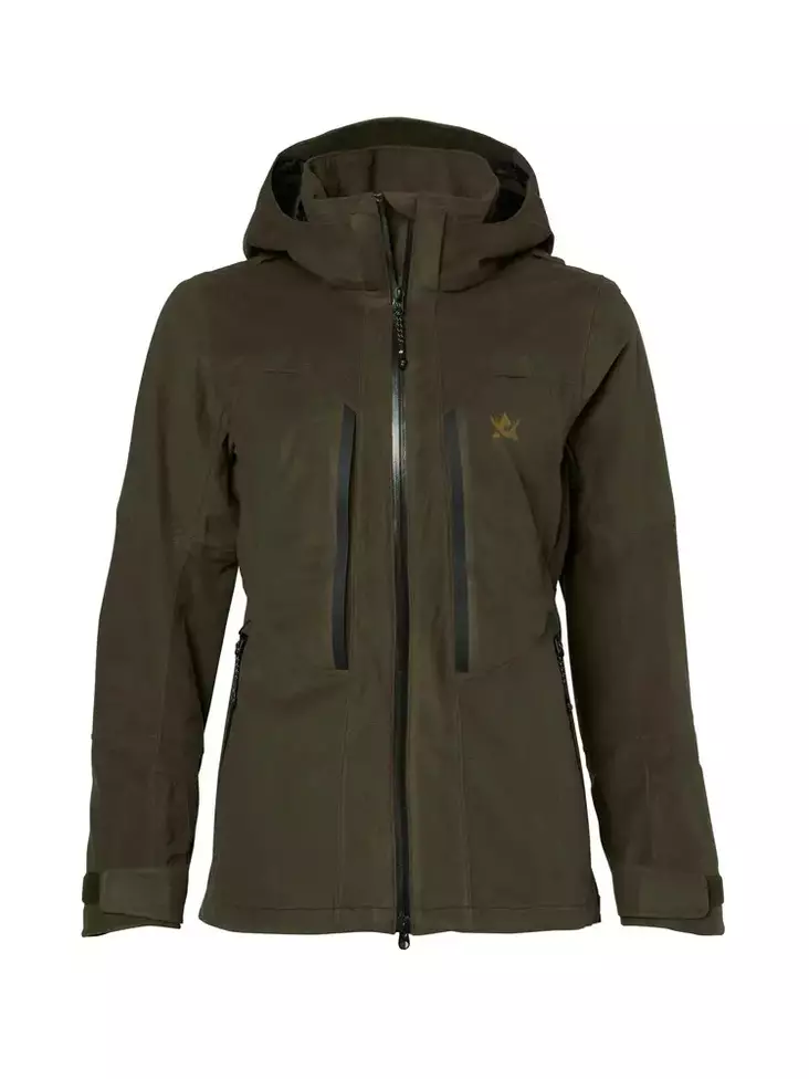 Alaska Superior Pro Ws Jacket Solid Brown - Naisten metsästystakit - 6438347063688 - 1