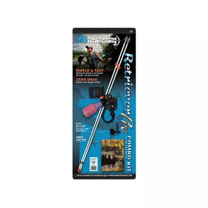 AMS Retriver Pro Bowfishing Kit RH -jousikalastuspaketti - Muut jousimetsästystuotteet - 645756115358 - 1