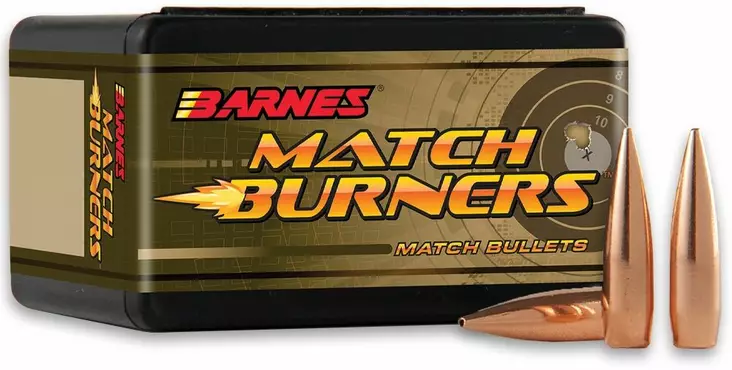 Barnes Match Burner BT 6,5mm 7,8g/120gr 100pcs - 6,5 mm luodit - 716876264018 - 1