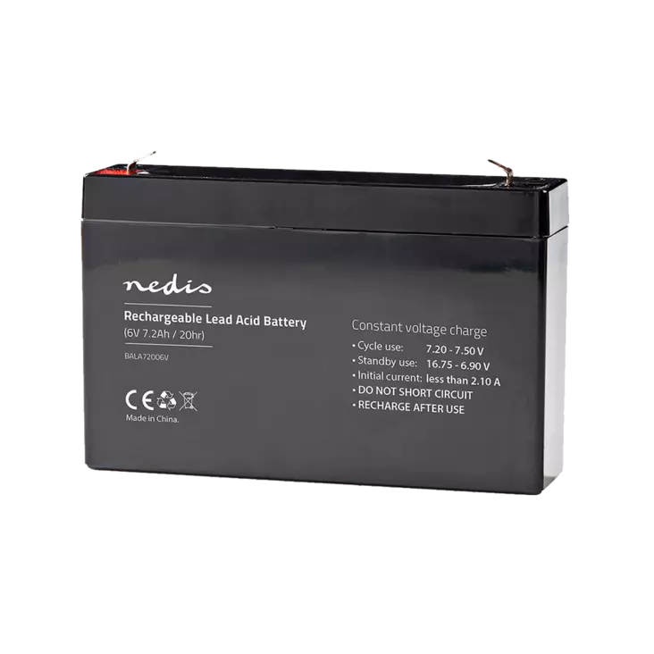 Burrel Riistakameran Akku 6V 7400 mAh - Riistakameratarvikkeet - 5412810284108 - 1