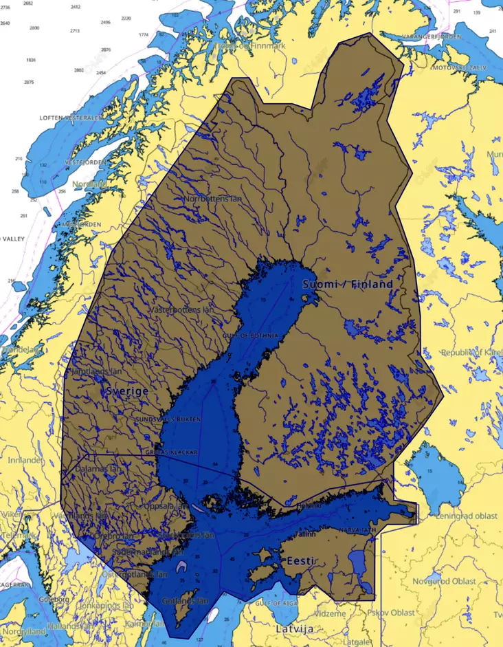 C-Map Reveal Finland - Karttakortit - 8053800670678 - 1