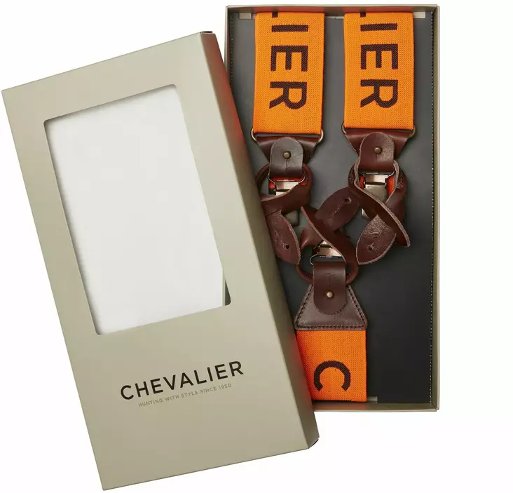 Chevalier Logo Suspenders High Viz. Orange - Muu metsästysvaatetus - 808491139878 - 1