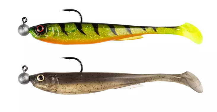 Daiwa Prorex Slim Shady 16cm Pike Set - Lapiopyrstöiset kalajigit - 5055545252358 - 1