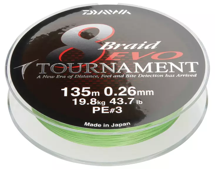Daiwa Tournament 8 Braid EVO - Monikuitusiimat - 4027093668548 - 1