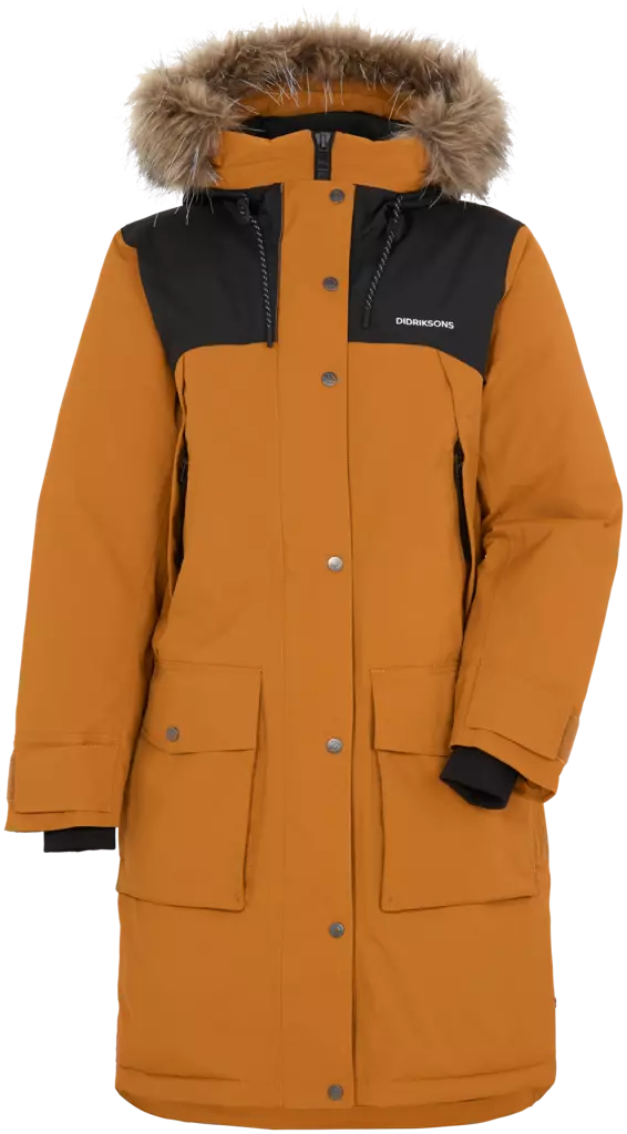 Didriksons Calla 2 WNS Parka Cayenne - Naisten kuoritakit - 7333371076248 - 1