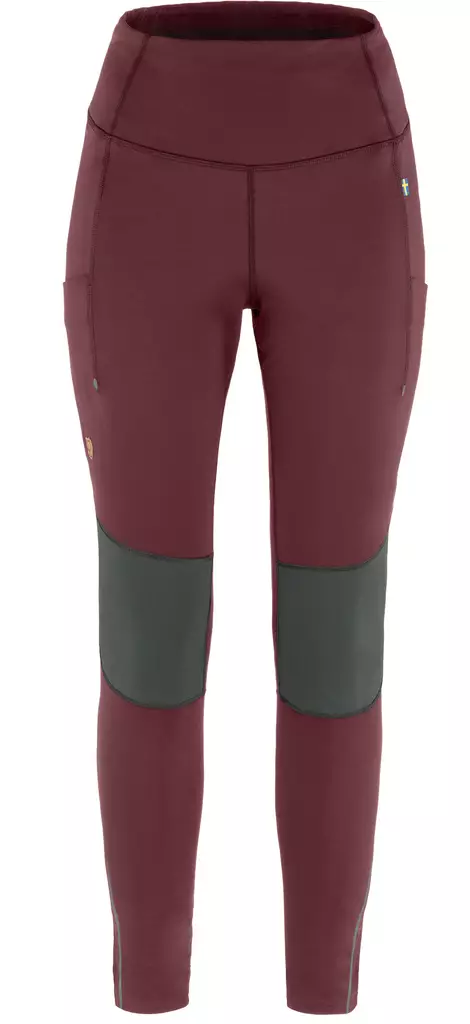 Fjällräven Abisko Värm Trekking Tights Port- Iron Gray - Naisten metsästyshousut - 7323450786908 - 1