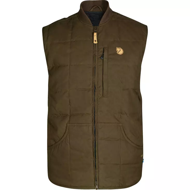 Fjällräven Grimsey Vest Dark Olive - Metsästys- ja hirviliivit - 7392158553198 - 1