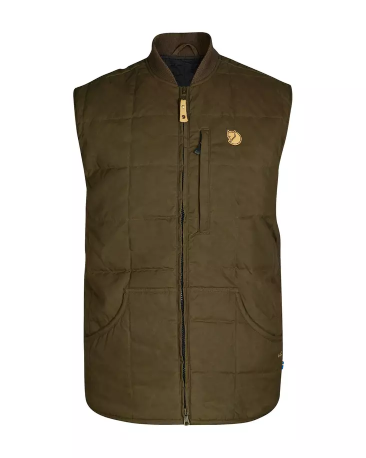 Fjällräven Grimsey Vest S Dark Olive - Metsästys- ja hirviliivit - 7392158553198 - 1