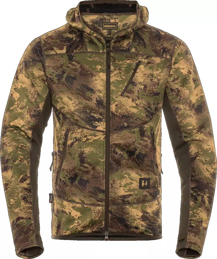 Härkila Deer Stalker camo fleece hoodie - Metsästäjän paidat - 5707335500308 - 1