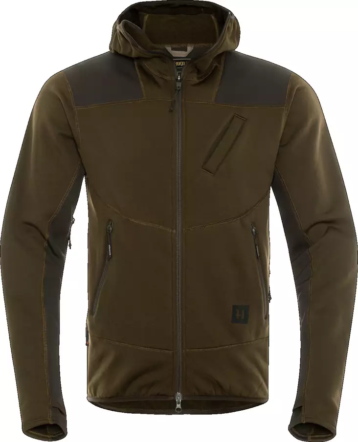 Härkila Deer Stalker Fleece Hoodie Green - Metsästäjän paidat - 5714733534248 - 1