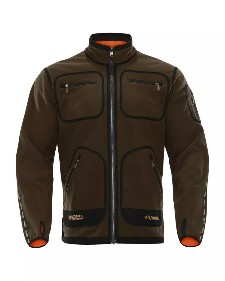 Härkila Kamko Fleece Jacket #L HG/OB - Miesten metsästystakit - 5707335340188 - 1