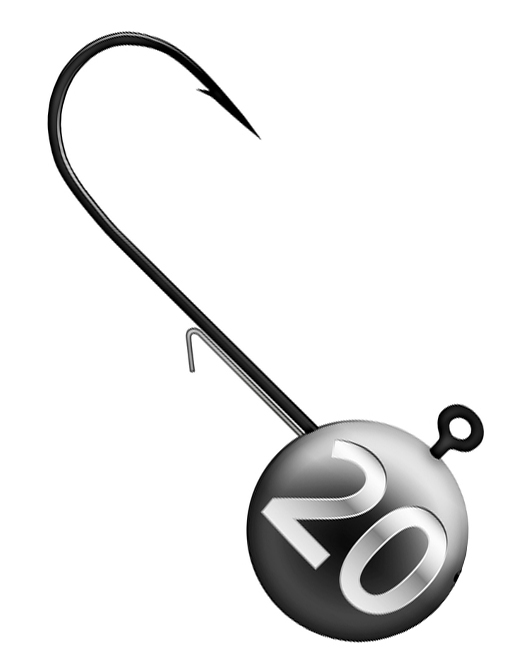 K.P Round Jig Head 20g - Jigipäät - 6438239079568 - 1