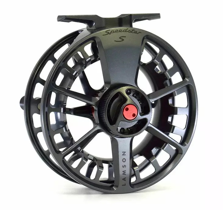Lamson Speedster S-Series Dark Smoke - Waterworks Lamson -perhokelat - 708332011168 - 3