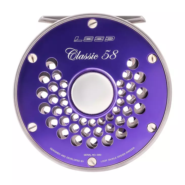 Loop Classic Fly Reel Twilight Violet - Loop-perhokelat - 827142071688 - 1