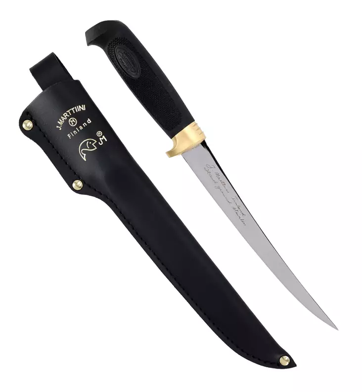 Marttiini Filetti Condor19 Nahkatupella - Fileerausveitset - 6416885501848 - 1