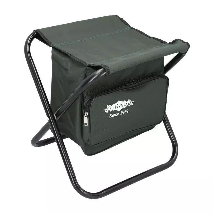 Mikado Foldable Stool with Bag IS12-81B Green - Feeder- & erikoistuolit - 5900637634638 - 1