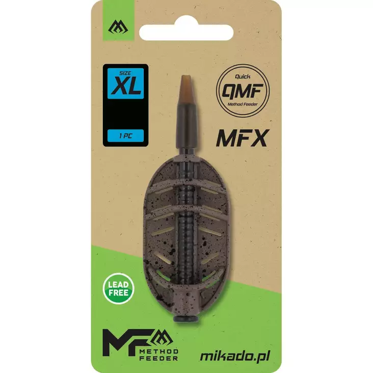 Mikado Method Feeder MFX Q.M.F. XL 1 pcs - Litteät & hybridi-method feederit - 5900637157328 - 1