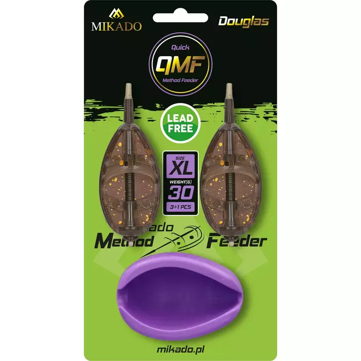 Mikado Method Feeder Q.M.F. Douglas XL Set - Method feeder -muotit - 5900637078708 - 1