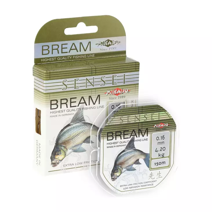 Mikado Sensei Bream 150m - Feeder- & match-monofiilit - 5900637504238 - 1