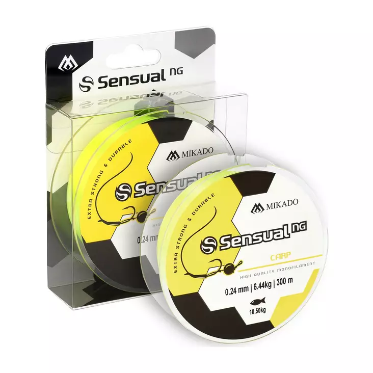 Mikado Sensual N.G. Carp 300m Yellow - Monofiilisiimat - 5900637043768 - 1