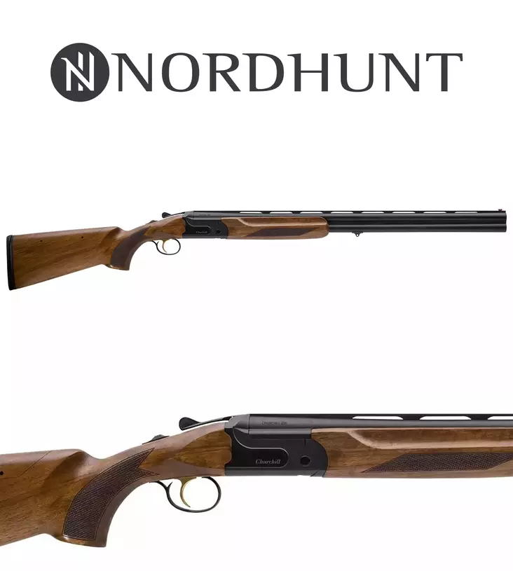 Nordhunt 206 Black II ADJ 12/76 - Päällekkäispiippuiset haulikot - NH206BLIIADJ127628 - 1