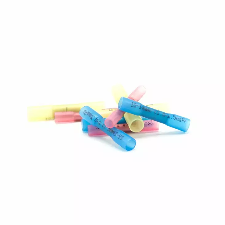 Oceanflex Kutistesukka jatkoliitin 1,5-2,5mm2 sininen - Liittimet ja johdot - 7332467288558 - 1